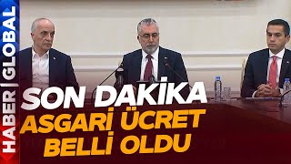 CANLI I 2024 Asgari Ücret Belli Oldu Bakan Işıkhan 2024 Yılı Asgari Ücretini Açıkladı [upl. by Goer35]