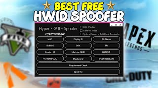 Best Free HWID Spoofer For GTAFORTNITECOD [upl. by Rizzo]