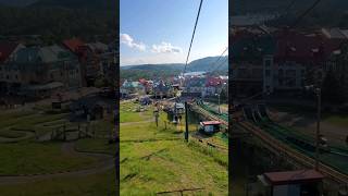 Mont Tremblant ski resort vacation skyline luge [upl. by Magnusson887]