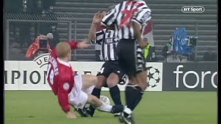 quotDeschamps screamed Not a great tacklequot  Paul Scholes on Man Utd v Juventus epic encounter in 1999 [upl. by Ronni]