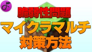 【重要】マイクラマルチのlog4j2問題の対策方法まとめ【Minecraft】 [upl. by Hogarth]