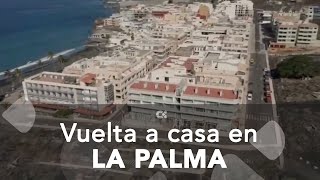 Comienza la vuelta a casa de 140 familias de Puerto Naos en La Palma [upl. by Yniatirb]