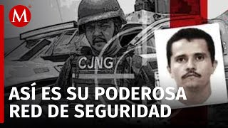 ¿Cómo operan las fuerzas especiales del CJNG para proteger a El Mencho [upl. by Noiek]