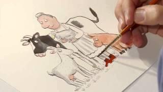 Julia Donaldson and Axel Scheffler on A Squash and a Squeeze [upl. by Ilojna]