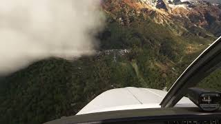 Landing in Lukla Nepal  VNLK LUA  Tenzing Hillary Airport lukla luklaairport landingvideo [upl. by Rubia]