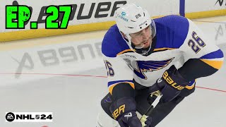 Getting Dirty Goals  NHL 24  Be a Pro Ep27 [upl. by Oisorbma]