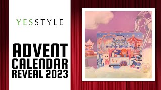 YESSTYLE ADVENT CALENDAR REVEAL 2023 [upl. by Irotal839]