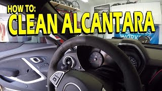 Cleaning Alcantara or Suede  The Epic Guide [upl. by Ellicul]