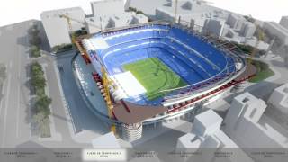 Estadio RMCF quotSantiago Bernabéuquot Construction Process [upl. by Aiynot]