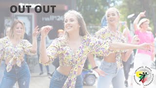 OUT OUT  LINE DANCE  PALANGA 2023 [upl. by Emyaj336]