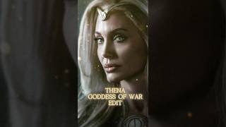 Who Else loved Angelina Jolie as Thena Goddess of War 🔥  Eternals Edit marvel shorts edit [upl. by Stead]