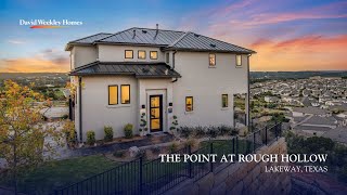 Delight in the beautiful lake canyon and sunset views of The Point at Rough Hollow in Lakeway TX [upl. by Kentigerma]