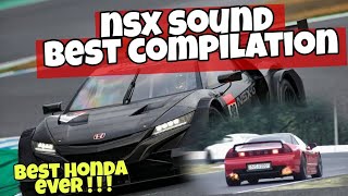 NSX sound BEST compilation exhaust Start up acceleration pure sound drift ayrton senna NSX [upl. by Aiepoissac330]