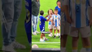 A Mateo Messi no querían darle lo que quería y al final [upl. by Cleopatra]