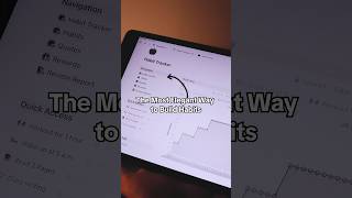 Try this quotElegantquot way to Build Habits notion notionapp notiontemplate productivity [upl. by Dippold]