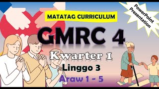 GMRC 4 Q1 Week 3 MATATAG Curriculum Powerpoint Presentation matatagcurriculum matatag [upl. by Antonetta149]