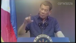 President Rodrigo Duterte Joke on Paredes Scandal [upl. by Beaufert115]