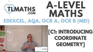 ALevel Maths C100 Introducing Coordinate Geometry [upl. by Denie428]