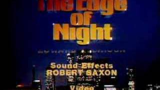 Edge of Night 1980 closing ep6288 [upl. by Imelida]