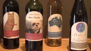 How to Make Wine Labels with Avery 22826 [upl. by Hiett]