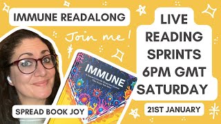 Immune Readalong Live Reading Sprints immunereadalong tandemcollective ADPR PRODUCT [upl. by Salita]