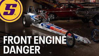 Incredible Top Fuel Dragster Start up  Acceleration  Throttle Whack and Race [upl. by Chrisy223]