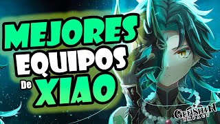 🔥CON ESTOS EQUIPOS XIAO REVIENTA🍀SUPER EQUIPOS de XIAO MEJORES equipos para XIAO F2P Genshin impact [upl. by Nnaaihtnyc]