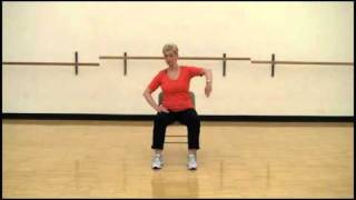 Smart Moves Chair Aerobics using legs and arms [upl. by Niamert530]