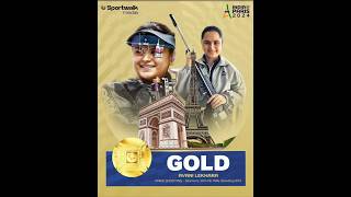 Avani Lekhara  Paralympics Games Paris 2024  Gold Medal in Shooting  Womens 50m air rifle [upl. by Willabella438]