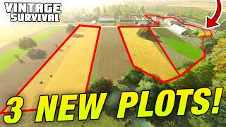 3 NEW PLOTS IN 3 EPISODES  Vintage Survival Farming Simulator 22  Episode 32 [upl. by Grayson]