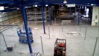 Dexion Storage Systems at St Leger Homes Doncaster timelapse [upl. by Eigla]