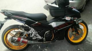 yamaha y15zr highway spec with highcam by redspeed KL [upl. by Aihsenad]