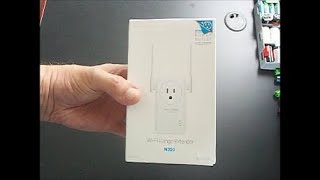 TPLINK N300 Wi Fi Range Extender TLWA860RE UnBoxing Set Up amp Review [upl. by Ahsimrac191]