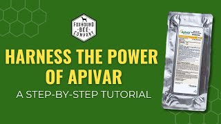 Step By Step On How To Use Apivar Strips In a Hive Make Sure You Put Them In The Right Spot [upl. by Sivia]