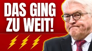 ⚡ STEINMEIER VERLIERT KOMPLETTE FASSUNG  ⚡ [upl. by Yzus]