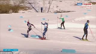 BIATHLON 2024 RELAIS MIXTE CHAMPIONNATS DEUROPE BREZNOORSBLIE 2024 [upl. by Chapel]