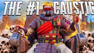 When They Challenge The 1 Caustic Apex Legends [upl. by Notlil]