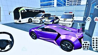 3D Driving Class  New Lykan Hypersport Car in Police Station Funny Driving  Best Android Gameplay [upl. by Gereld]