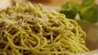 How to Make Simple Pesto Sauce  Allrecipescom [upl. by Thorny]