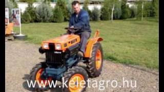 Teljesen felújított Kubota B7000 japán kistraktor eladó a KeletAgronál  Japanese compact tractor [upl. by Anauqahc]