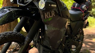 Father amp Son Kawasaki Adventure Capitol Peak Washington on KLR 650s [upl. by Magdaia]