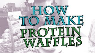 How to make protein packed Waffles Pancakes [upl. by Libenson]