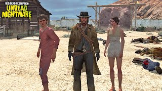 Abigail and Jack Help John Save Rathskeller Fork in Undead Nightmare  RDR1 [upl. by Eetsim]