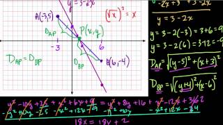 Lines and equidistant points [upl. by Akinoj]