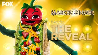 Taco All Performances and Reveal  The Masked Singer Season 3 [upl. by Erbe]