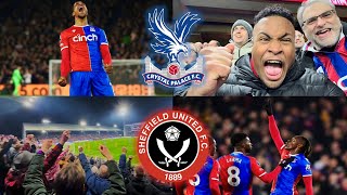 CRYSTAL PALACE 32 SHEFFIELD UNITED VLOG 2324 EZE amp OLISE STUNNERS SECURE US A VITAL WIN🔥 [upl. by Shepp]