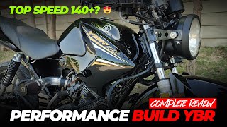 Detailed Review of Performance Build YBR 125G  YBR 160cc  ybg4767 [upl. by Aillimac]