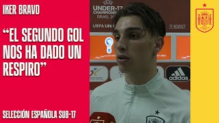 Sub17  Declaraciones de Julen Guerrero e Iker Bravo tras el debut contra Turquía  🔴 SEFUTBOL [upl. by Lorollas]