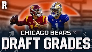 Chicago Bears NFL Draft Grades [upl. by Eesdnyl]