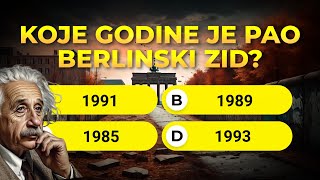 Veliki KVIZ iz HISTORIJE 📜 20 pitanja koja će testirati tvoje znanje 🧠 [upl. by Weissmann]